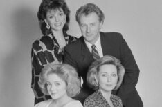 Search for Tomorrow - Louan Gideon as Liza Walton Kaslo Sentell Kendall, Joe Lambie as Lloyd Kendall, Domini Blythe as Estelle Kendall, Jane Krakowski as Rebecca 'T.R.' Kendall