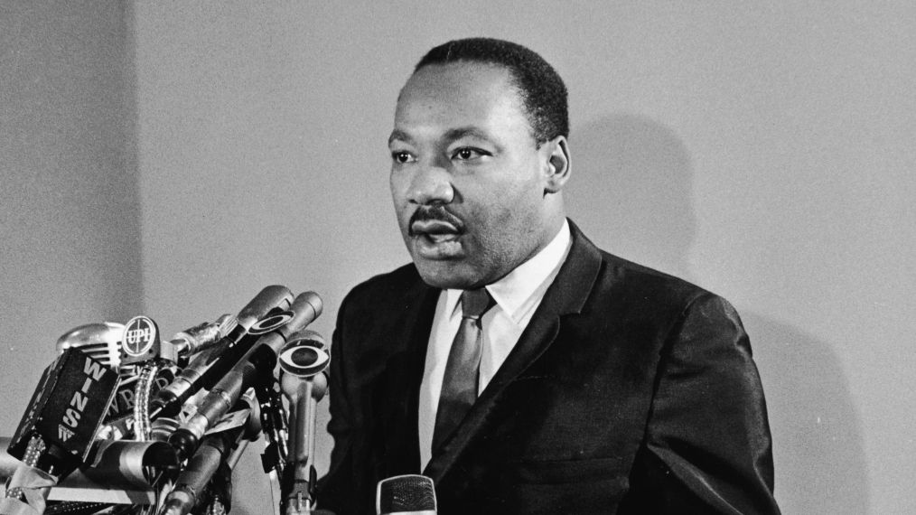 Dr. King At Press Conference