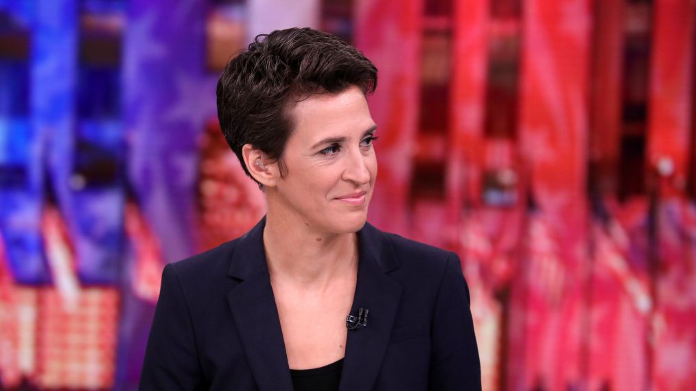 Rachel Maddow of MSNBC during Election Coverage - Season 2016