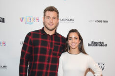 Colton Underwood and Aly Raisman attend VIBES By Sports Illustrated Swimsuit 2017 Launch Festival