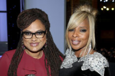 Ava DuVernay and Mary J. Blige attend the 49th NAACP Image Awards