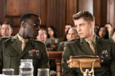 The Code - Ato Essandoh as Major Trey Ferry and Luke Mitchell as Captain John 'Abe' Abraham