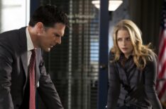 Criminal Minds - Aaron 'Hotch' Hotchner (Thomas Gibson) and Ashley Seaver (Rachel Nichols)