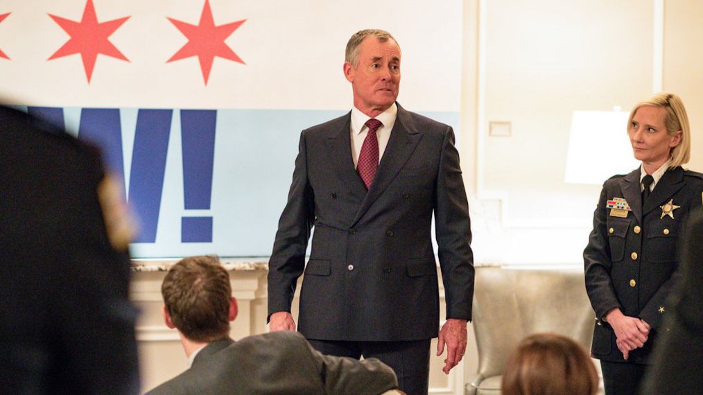 John C. McGinley as mayoral candidate Brian Kelton in Chicago P.D. - Season 6