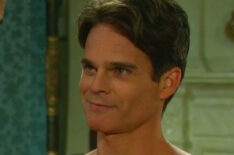Greg Rikaart as Leo with Xander on Days of Our Lives