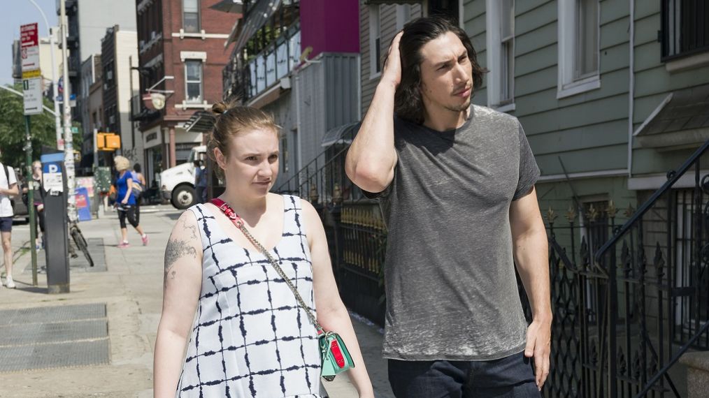 Girls - Adam Driver and Lena Dunham