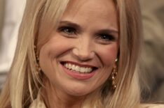 Kristin Chenoweth of The West Wing speaks during the NBC executive question and answer segment of the 2006 Television Critics Association Press Tour