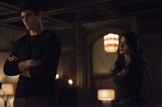 Matthew Daddario and Emeraude Toubia in Shadowhunters - 'Lost Souls'