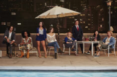 The cast of Good Trouble - Tommy Martinez, Zuri Adele, Cierra Ramirez, Maia Mitchell, Emma Hunton, Roger Bart, Sherry Cola, Josh Pence