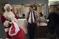 Chris Carmack, Justin Chambers, Ellen Pompeo, Camilla Luddington in Grey’s Anatomy