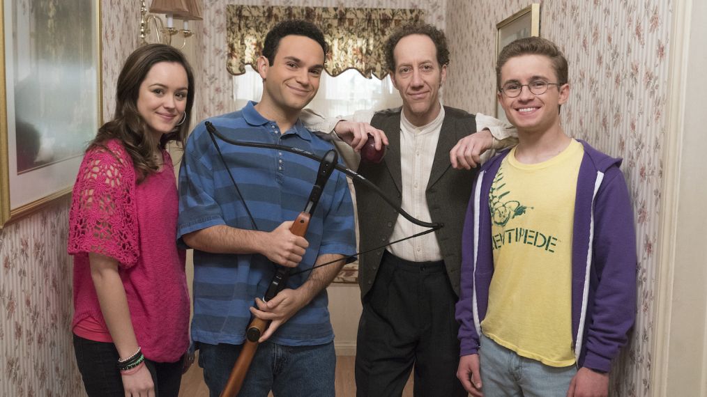 The Goldbergs - Hayley Orrantia, Troy Gentile, Joey Slotnick, Sean Giambrone