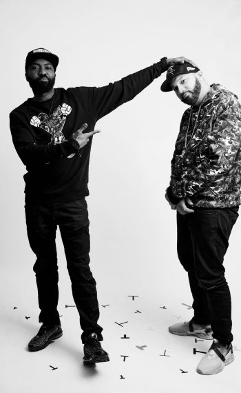 Comedy duo Desus Nice and The Kid Mero of Desus and Mero