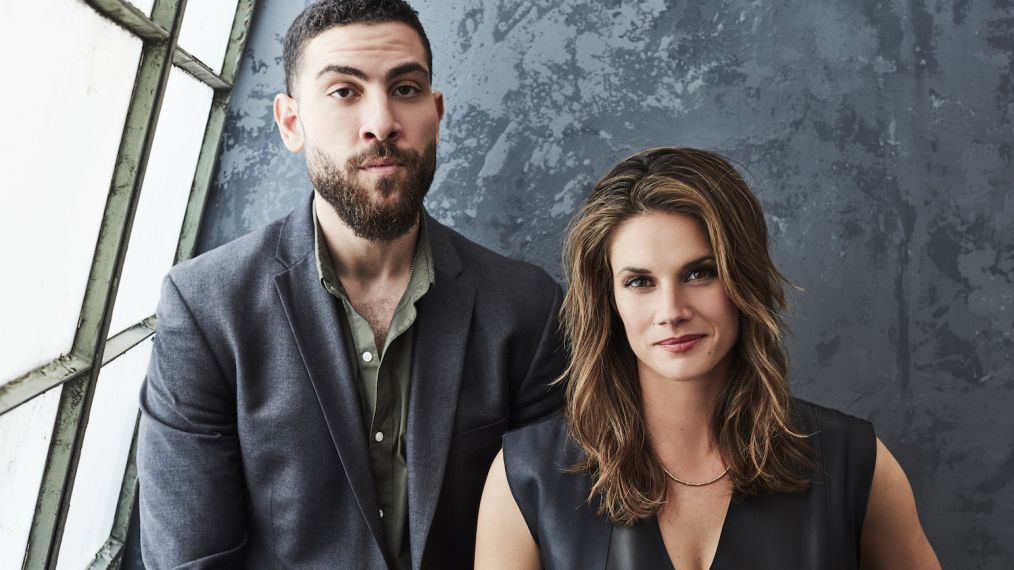 FBI stars Zeeko Zaki and Missy Peregrym. 