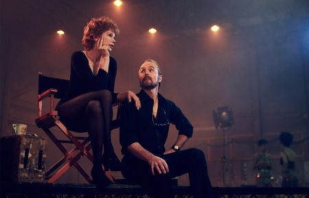 Michelle Williams as Gwen Verdon, Sam Rockwell as Bob Fosse in Fosse Verdon