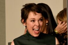 Olivia Colman attends the 91st Annual Academy Awards