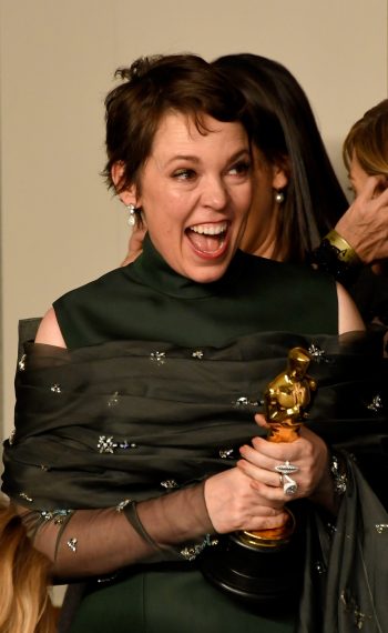 Olivia Colman attends the 91st Annual Academy Awards