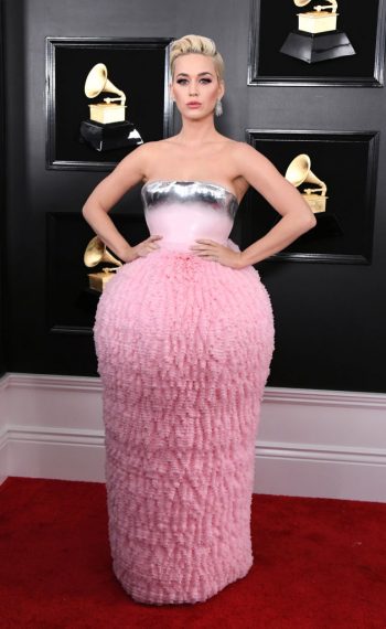 Katy Perry attends the 61st Annual Grammy Awards