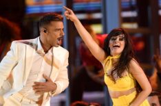Ricky Martin and Camila Cabello perform at the 61st Annual Grammy Awards