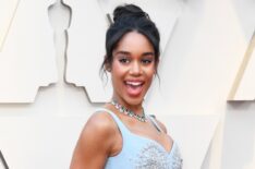 Laura Harrier attends the 91st Annual Academy Awards in 2019