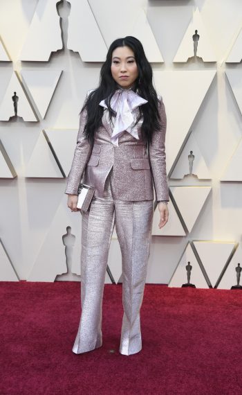 Awkwafina attends the 91st Annual Academy Awards