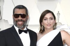 Jordan Peele and Chelsea Peretti attend the 91st Annual Academy Awards