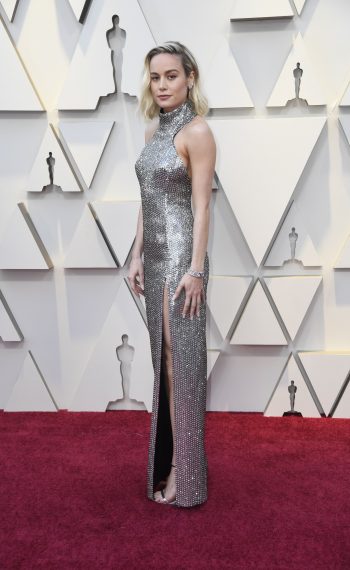 Brie Larson attends the 91st Annual Academy Awards in 2019