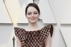 Emma Stone attends the 91st Annual Academy Awards