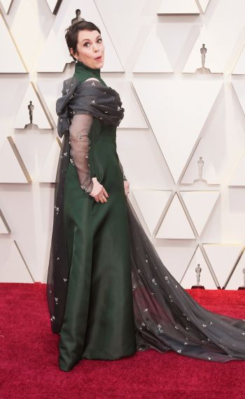 Olivia Colman attends the 91st Annual Academy Awards