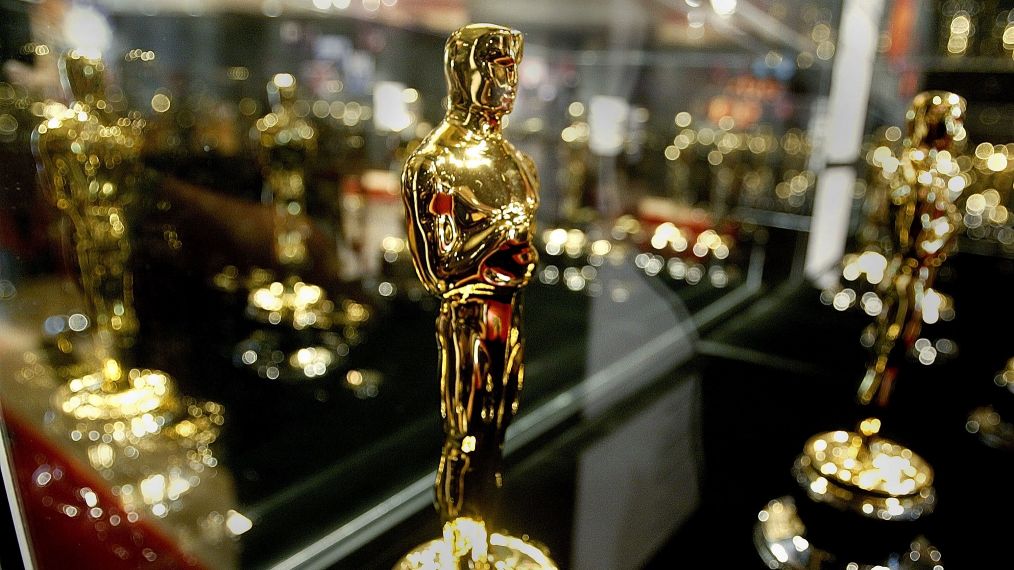 Oscar Statuettes For The 76th Academy Awards Displayed In Hollywood