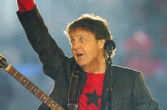 Paul McCartney performs during the Half-Time Show of Super Bowl XXXIX