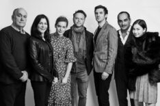 Legion cast: Jeph Loeb, Lauren Shuler-Donner, Rachel Keller, Noah Hawley, Dan Stevens, Navid Negahban and Lauren Tsai