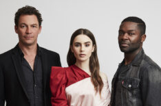 Les Misérables - Dominic West, Lily Collins and David Oyelowo