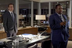 Suits - Season 8 - Gabriel Macht as Harvey Specter, Wendell Pierce as Robert Zane