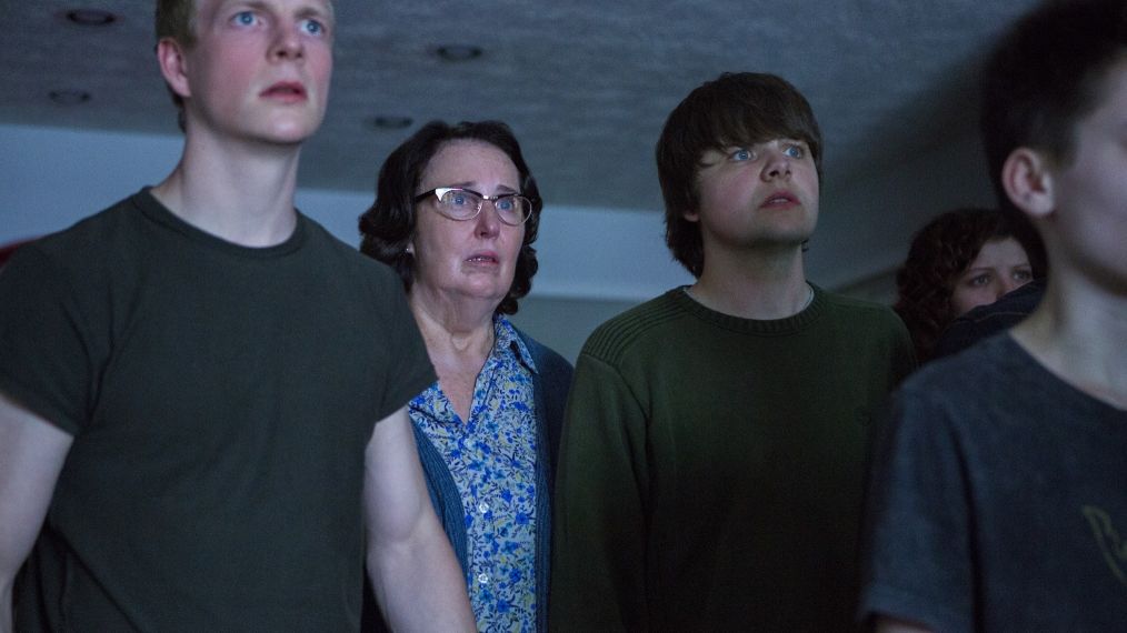 Patrick Gibson, Phyllis Smith, Brendan Meyer in The OA - Season 2