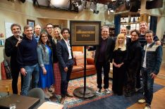 The Big Bang Theory - Executive producers Chuck Lorre and Steve Holland, series stars Kevin Sussman, Mayim Bialik, Jim Parsons, Kaley Cuoco and Kunal Nayyar; executive producer Bill Prady; series star Melissa Rauch; executive producer Steven Molaro; series star Johnny Galecki; director Mark Cendrowski; series star Simon Helberg
