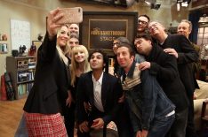 'The Big Bang Theory' Cast Celebrates Stage Dedication at Warner Brothers Studios