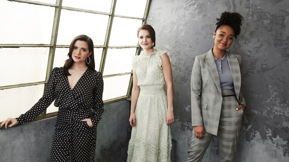 Katie Stevens, Meghann Fahy and Aisha Dee