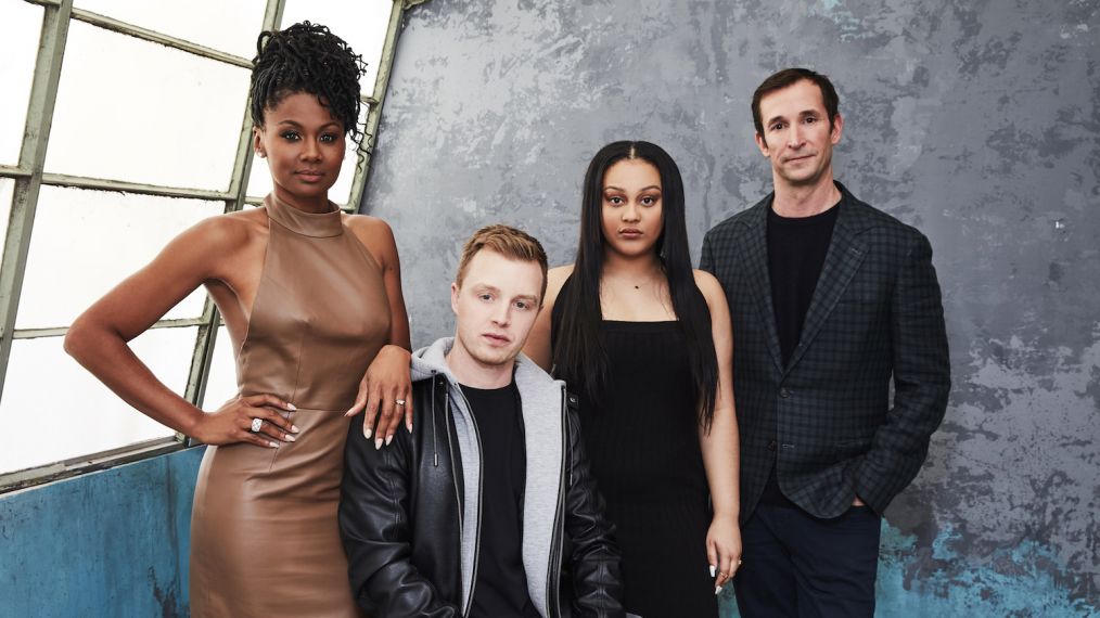 Emayatzy Corinealdi, Noel Fisher, Aliyah Royale and Noah Wyle - The Red Line