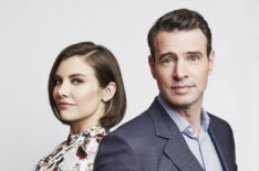 Lauren Cohan and Scott Foley