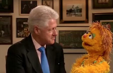 Bill Clinton on Sesame Street