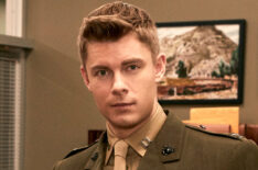 Luke Mitchell as Captain John 'Abe' Abraham in The Code