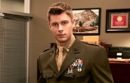 Luke Mitchell as Captain John 'Abe' Abraham in The Code