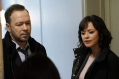 Donnie Wahlberg and Marisa Ramirez in Blue Bloods - 'Past Tense'