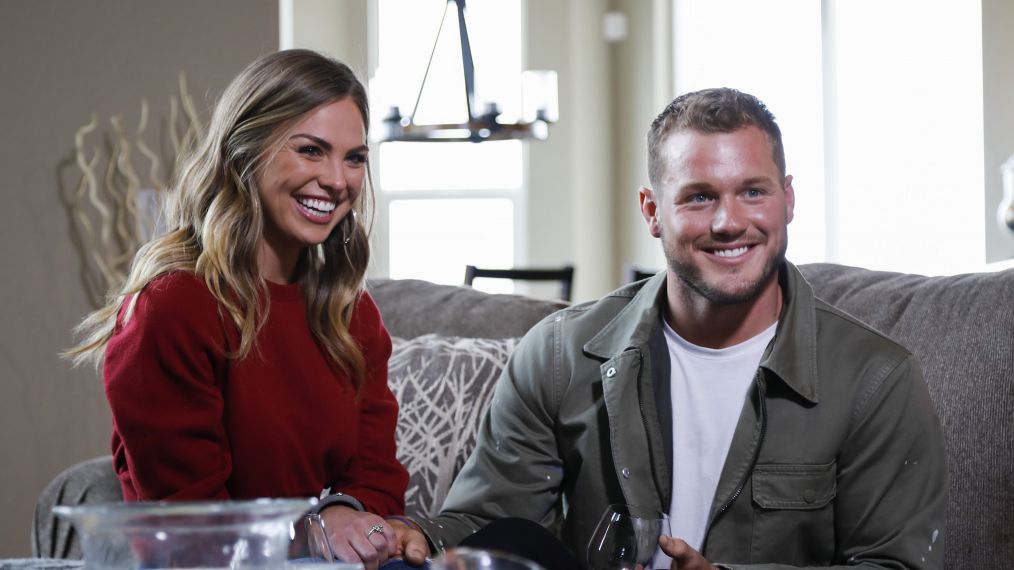 Hannah Brown and Colton Underwood in The Bachelor