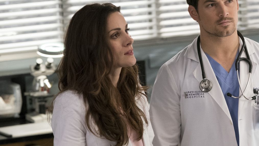 Stefania Spampinato, Giacomo Gianniotti, Lorenzo Caccialanza in Grey's Anatomy