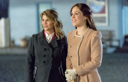 Lori Loughlin and Erin Krakow in When Calls the Heart