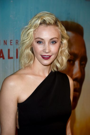 Sarah Gadon attends the premiere Of HBO's True Detective Season 3