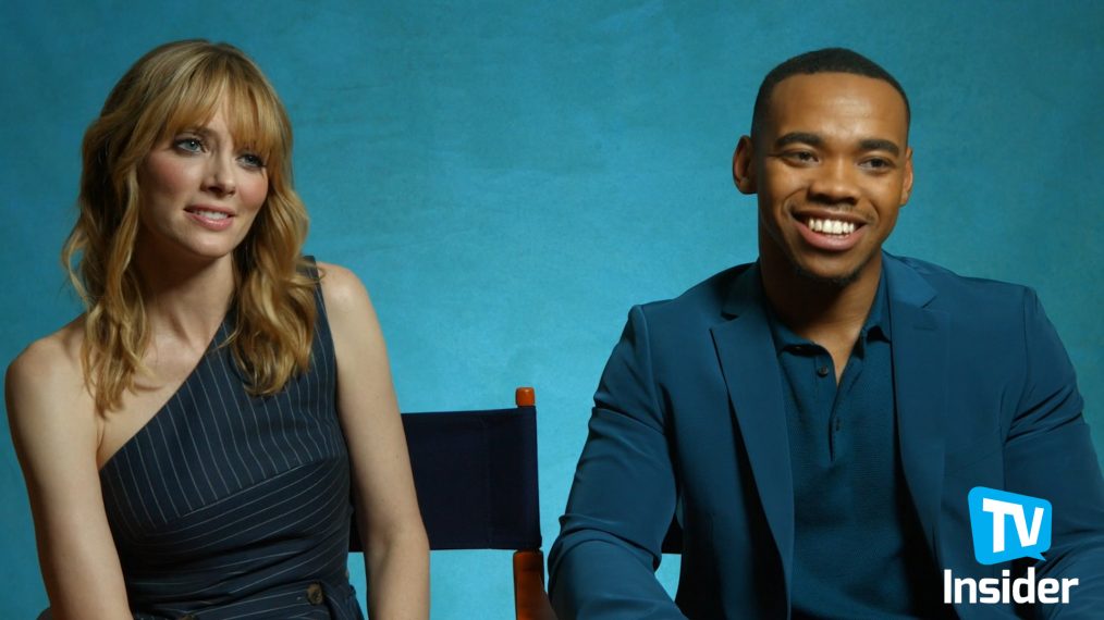 Doom Patrol - April Bowlby and Joivan Wade in TV Insider interview