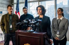 FBI - 'Most Wanted' - Julian McMahon as FBI Agent Jess Lacroix, Jeremy Sisto as Jubal Valentine, Alana De La Garza as Assistant Special Agent in Charge Isobel Castille and Missy Peregrym as Special Agent Maggie Bell