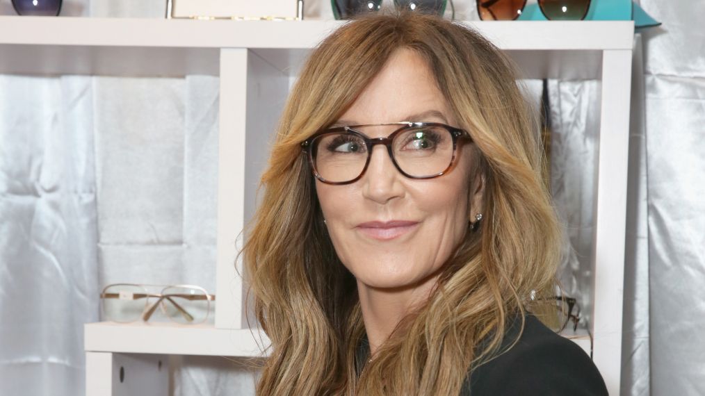 Felicity Huffman Backstage Creations Giving Suite At The 70th Emmy Awards